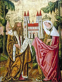 St. Henry II and St. Cunigunde of Luxembourg.