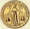 Seal of King Haakon V Magnusson's daughter, Duchess Ingeborg.