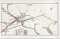 Railway lines in Leeds in 1913