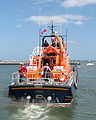 After deck of a UK Rescue Lifeboat 17-31.