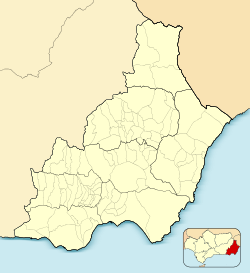Armuña de Almanzora is located in Province of Almería
