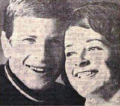 Ludvik Zajc mit seiner Frau 1968