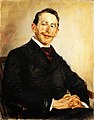 Max Liebermann: Porträt Dr. Max Linde (1897)