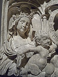 Detail of Virgin and Child