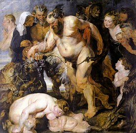 Peter Paul Rubens: The Drunken Silenus, c. 1616 (Alte Pinakothek, Munich)