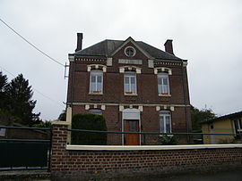 The town hall in Potte