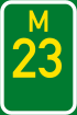 Metropolitan route M23 shield