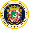 Seal of the governor of Puerto Rico, a territory of the United States[20]