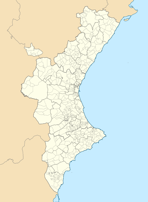 2014–15 Tercera División is located in Valencian Community