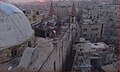 St Elijah Cathedral on Fahat Square was heavily damaged in the Syrian civil war (2016)