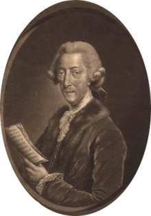 Thomas Augustine Arne, 1778