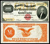$1,000 Alexander Hamilton