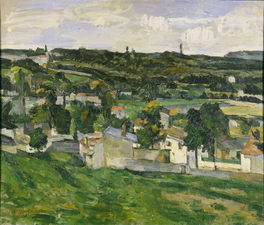 Paul Cézanne, View of Auvers-sur-Oise, 1873–75
