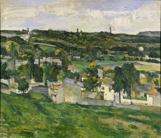 View of Auvers-sur-Oise by Cézanne Est. (2006) US$3,000,000[1]