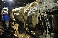 White Scar Cave is a popular show cave in Chapel-le-Dale.