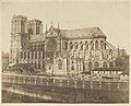 Notre-Dame ohne Vierungsturm, Fotografie von Édouard Baldus, 1850er Jahre