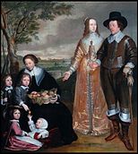Anselm van Hulle, Family Portrait Group (1640–1650)