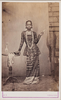 August Sachtler, Untitled photograph (portrait of woman) from group of 20 cartes-de-visite portraits, c. 1860s, 10.2 x 6.2 cm, Collection of National Museum of Singapore