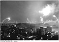 Fireworks over Berlin on January 1, 1987, in recognition of the city's 750th anniversary