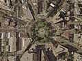 Aerial photograph of Dupont Circle