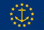 Flag of Rhode Island (1882 – 1897)
