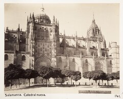 New Cathedral of Salamanca in 1895 by Jenny Bergensten. Hallwyl Museum.[3]