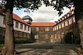 Blick in den Fronhof hinter der ehemaligen Stadtbibliothek/Kanzleibau