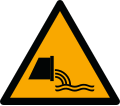 W055: Warnung vor Abwassereinleitung