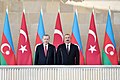 President Erdogan (left) with President Aliyev