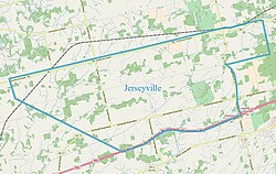 Map of Jerseyville