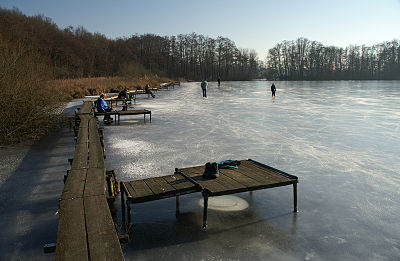 The Poelvennsee in Winter