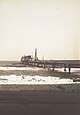 Historische Aufnahme der alten Landungsbrücke von Lomé