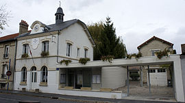 The town hall in Saint-Léonard