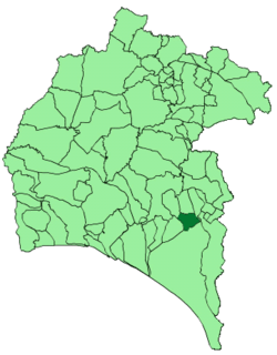 Location of Bollullos Par del Condado