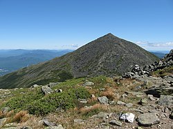 The northern slope of Mount Madison, as seen from Mount Sam Adams