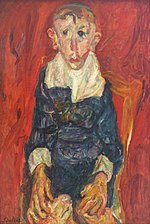 The Idiot (c. 1920) oil on canvas, 36.2 × 25.5 in., Calvet Museum, Avignon