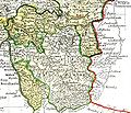 The Duchy of Teschen. 1746 map by Johann Homann