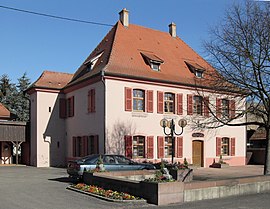 The town hall in Rumersheim-le-Haut