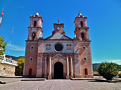 San-Juan-Bautista-Kirche in Sultepec de Pedro Ascencio de Alquisiras