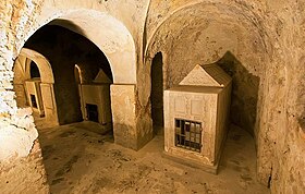 The crypt with the arks (10th century).
