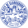 Official seal of Clarksburg, West Virginia