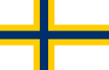 Unofficial flag of the Finnish speaking minority in Sweden
