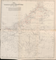 Karte von Borneo und Sarawak 1896