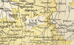 Rajgarh State in the Imperial Gazetteer of India