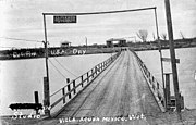 Brücke über den Rio Grande: Blick auf Del Rio von Acuna (1922)