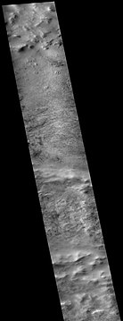Floor of Wallace Crater, as seen by CTX camera (on Mars Reconnaissance Orbiter)