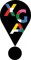 The IBM internal XGA logo, designed by Rand Paul[1]