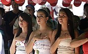 Young Salvadoran women in Ahuachapán