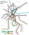 Basel streetcar network map (svg version)