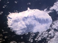 Satellite Image of Bouvet Island